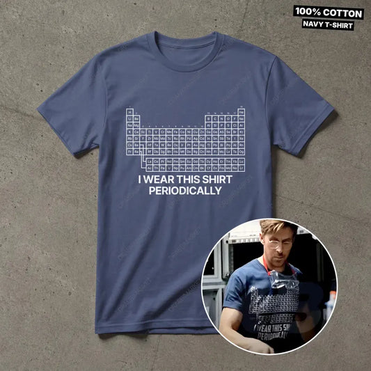 Project Hail Mary Periodic Table Shirt Ryland Grace Shirt, I Wear This Shirt Periodically, Funny Chemistry Shirt, Ryland Grace T-Shirt